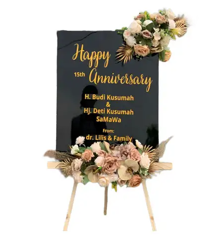 Papan Bunga Akrilik Banda Sakti